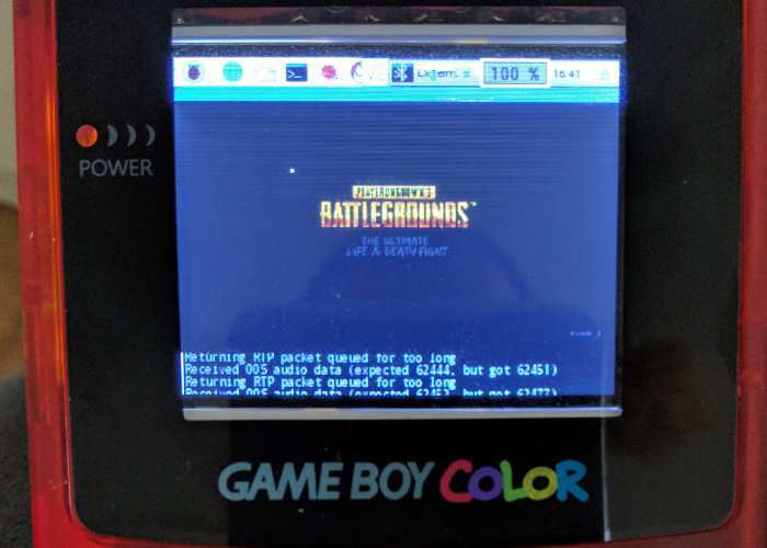 PlayerUnknown’s Battlegrounds Played On A Game Boy
