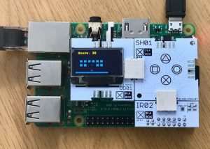 Raspberry Pi Space Invaders Games Console Project