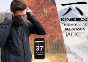 Smart Clothing : Kinesix Smartphone Controlled Heated Jacket