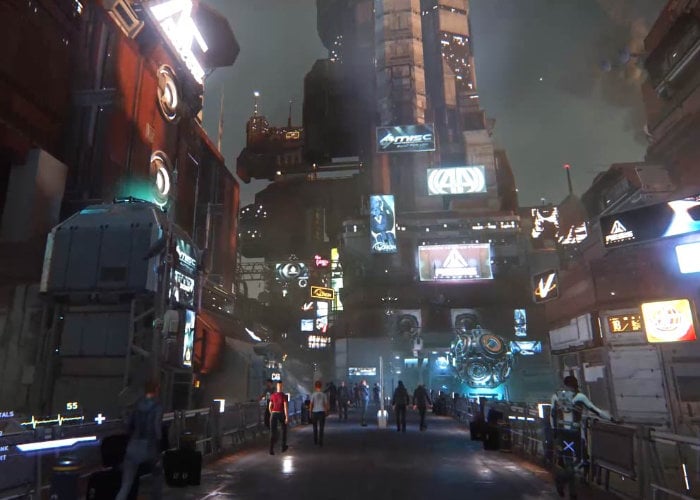 Star Citizen Cities The Size Of Planets