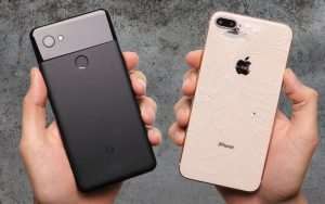 iPhone 8 vs Google Pixel 2