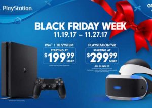 Black Friday 2017 PlayStation