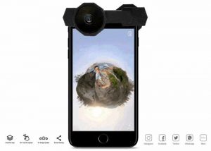 Capture iPhone 360 Degree Smartphone Video Using Fusion