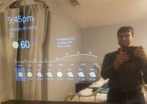 DIY Android Things Powered Smart Mirror