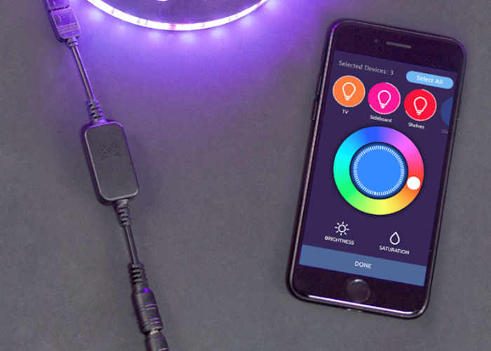 LED Smartphone controller