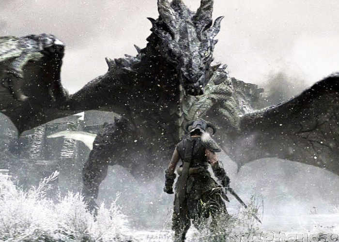 PlayStation VR Skyrim VR Gameplay