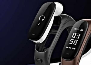 Smart Bracelet And Bluetooth Earbuds