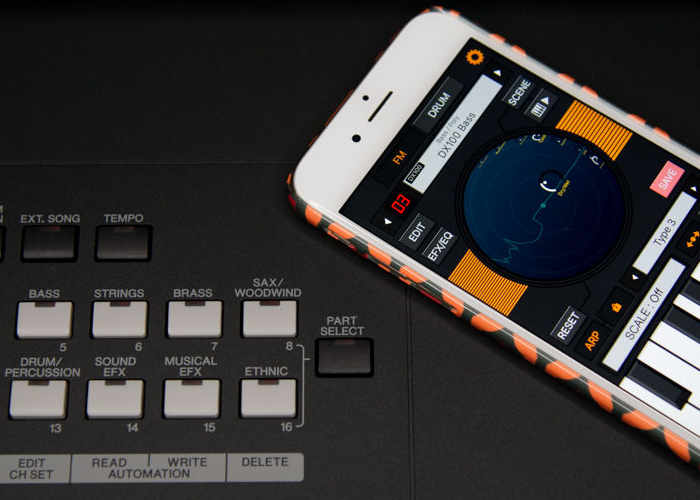 Yamaha MX88 Synthesiser Transforms Your iPhone Into An Instrument