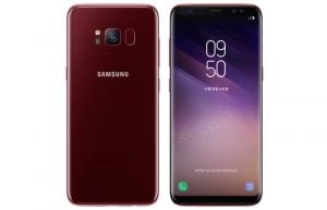 Burgundy Red Samsung Galaxy S8