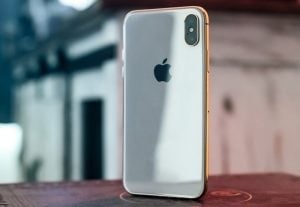 Gold iPhone X
