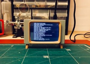 Retro TV Raspberry Pi Touchscreen Case