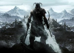 Skyrim 4K Xbox One X