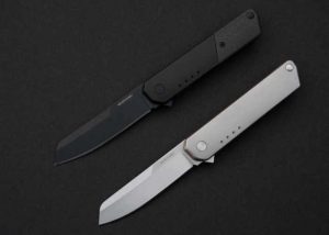 iQ Titanium And Carbon Fiber Everyday Flipper Knife