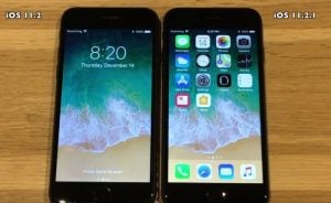iOS 11.2 vs iOS 11.2.1