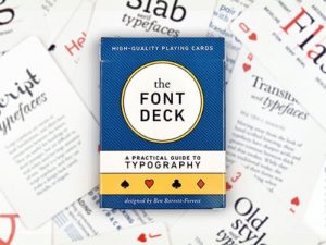 Design and Font Deck Playing Cards