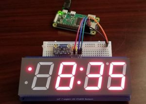 Raspberry Pi Zero Clock