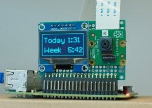 Raspberry Pi based facial recognition punch clock