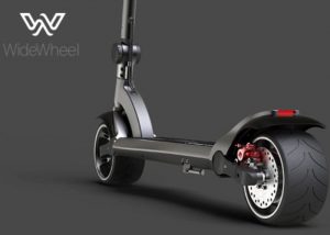 WideWheel Kickboard Electric Scooter