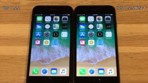 iOS 11.2.5 Beta 4 vs iOS 11.2.2