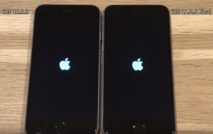 iOS 10.3.3 vs iOS 11.2.5