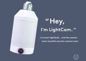 LightCam Smart Bulb And Home Security Camera