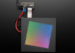 Raspberry Pi RGB Matrix Bonnet Now Available From Adafruit