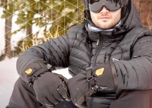 Raven Heated Ski Gloves