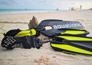 Aquabionic Abs Modular Diving Fin Binding System
