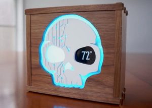 DIY Skull Temperature And Humidity Sensor