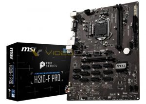 MSI H310-F Pro mining motherboard