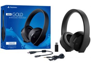 New PlayStation Gold Wireless Headset