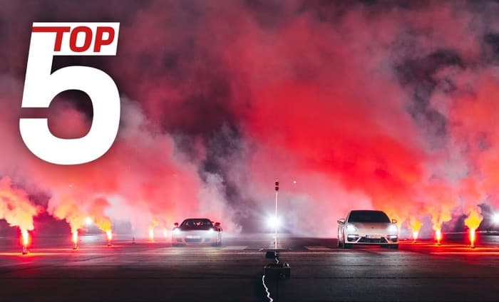 Porsche Top 5 Series Fastest Accelerating Porsche