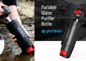 Portable Water Purifier Bottle