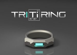 TRITiRING Glowing Titanium Ring