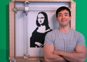 Utensil One Wall Mounted Drawing Robot