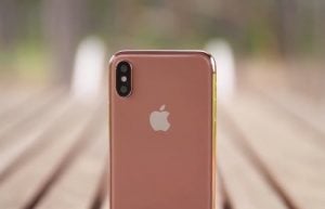 Blush Gold iPhone X