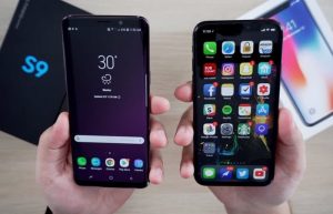 iPhone X vs Samsung Galaxy S9