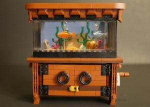 Awesome Lego Clockwork Aquarium
