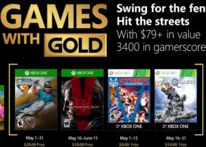 Free Xbox Games With Gold May 2018