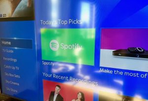 Spotify Sky Q