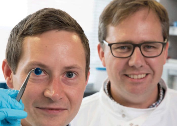 3D printed human cornea