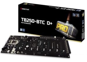 BioStar TB250-BTC D+ 8 GPU Crypto Mining Motherboard