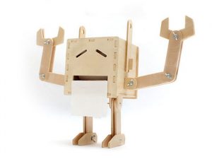 DIY Robot Tissue Box Holder