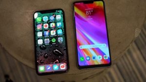 LG G7 ThinQ vs iPhone X