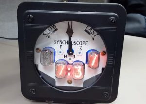 Nixie Clock Constructed From Nuclear Planet Indicator And Arduino Mega