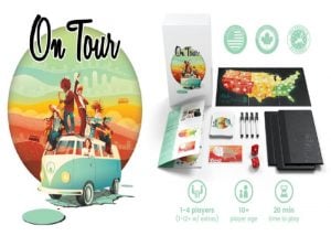 On Tour Strategic Roll And Write Board Game Hits Kickstarter