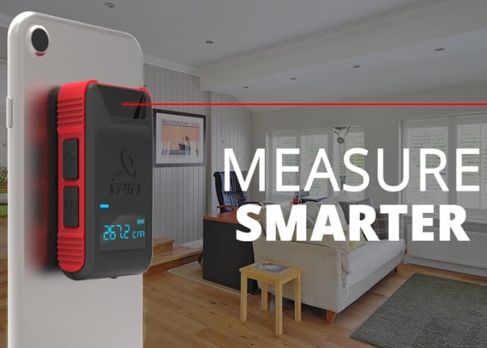 iPin Pro Transforms Your Smartphone Into A Smart Laser Ruler Geeky Gadgets