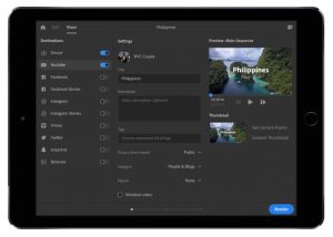 Adobe Project Rush Video Editing App