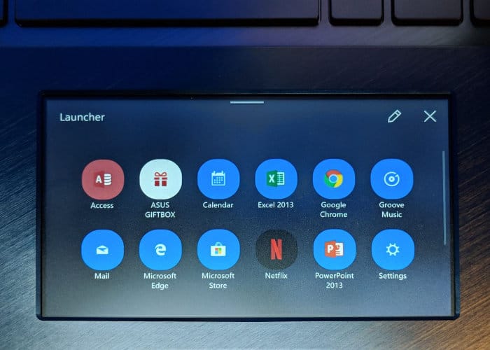Asus ZenBook Pro 15 With Touchscreen ScreenPad