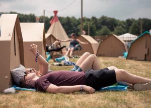 Cardboard Tent